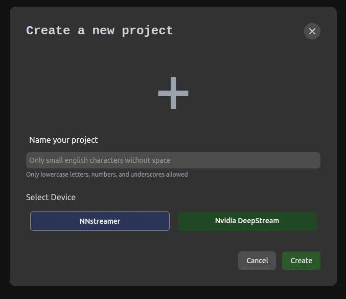 Project Creation