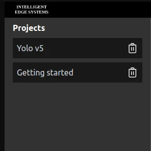 IPG Project Overview Panel